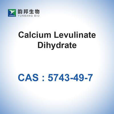 5743-49-7 Dihydrate ácido Levulinic de sal do cálcio do Dihydrate de Levulinate do cálcio