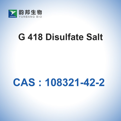 Branco de sal de CAS 108321-42-2 G418 Geneticin Disulfate fora a branco