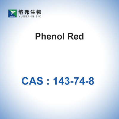 PR biológico CAS 143-74-8 da fórmula das manchas C19H14O5S do vermelho de fenol