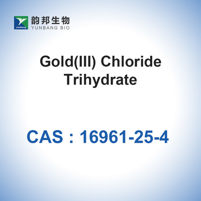 Trihydrate do cloreto do ouro de CAS 16961-25-4 (III)