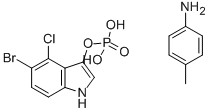 CAS 6578-06-9 Sal de p-toluidina de 5-bromo-4-cloro-3-indolilfosfato,sal de p-toluidina de BCIP,sal de p-toluidina de X-fosfato