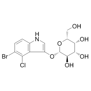 Heterósido X-GAL CAS 7240-90-6 5-Bromo-4-Chloro-3-Indolyl-Beta-D-Galactoside