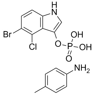 Sal do P-Toluidine do fosfato de BCIP CAS6578-06-9 5-Bromo-4-Chloro-3-Indolyl