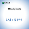 Matérias primas antibióticas CAS 50-07-7 MF C15H18N4O5 do Mitomycin C