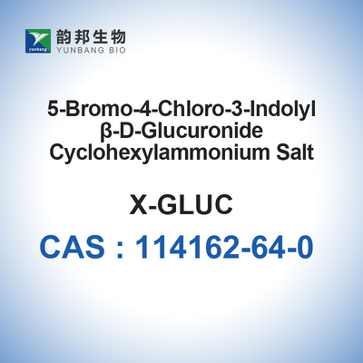 Sal de Cyclohexylammonium do β-D-Glucuronide 5-Bromo-4-Chloro-3-Indolyl de X-Glucuronide CHA CAS 114162-64-0