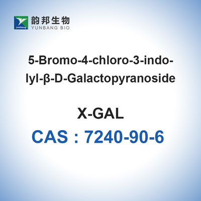 CAS 7240-90-6 X-GAL Glicosídeo 5-Bromo-4-Cloro-3-Indolil-Beta-D-Galactosídeo Reagente de laboratório