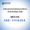 Os amortecedores biológicos de sal do sódio de MES pulverizam Bioreagent CAS 71119-23-8