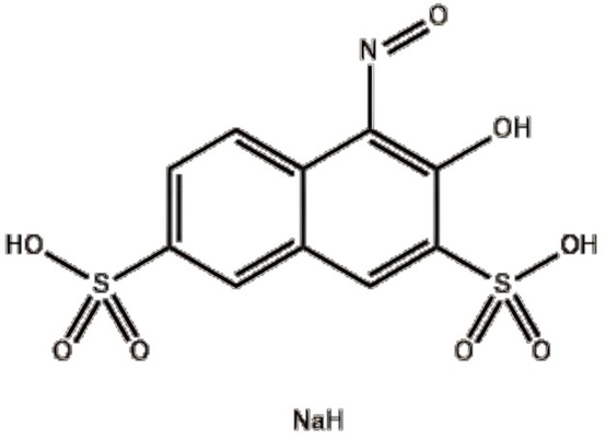 Nitroso R Sal em pó Manchas Biológicas CAS 525-05-3